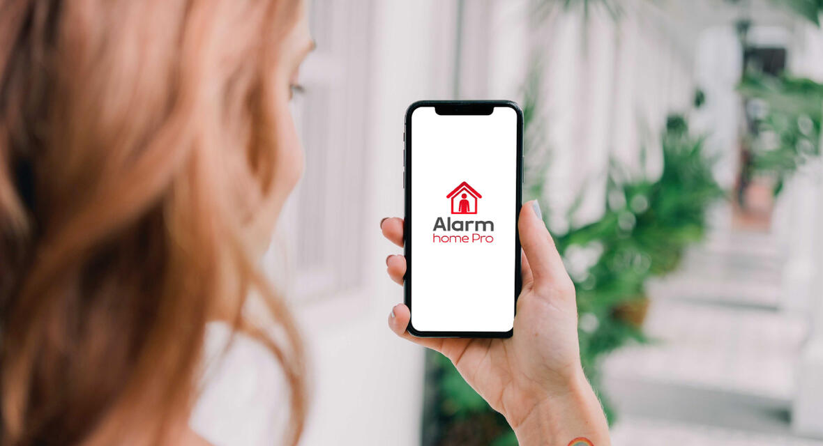 banner app Alarm Home Pro reporte